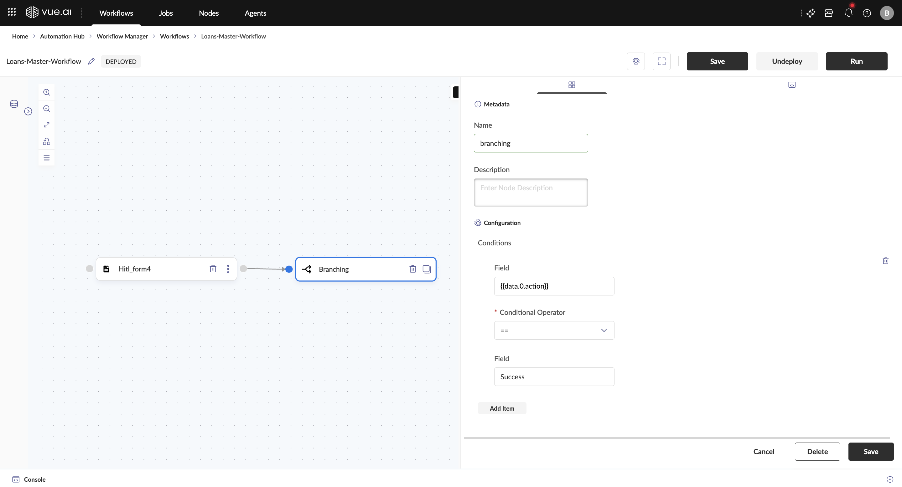 Input Config Example