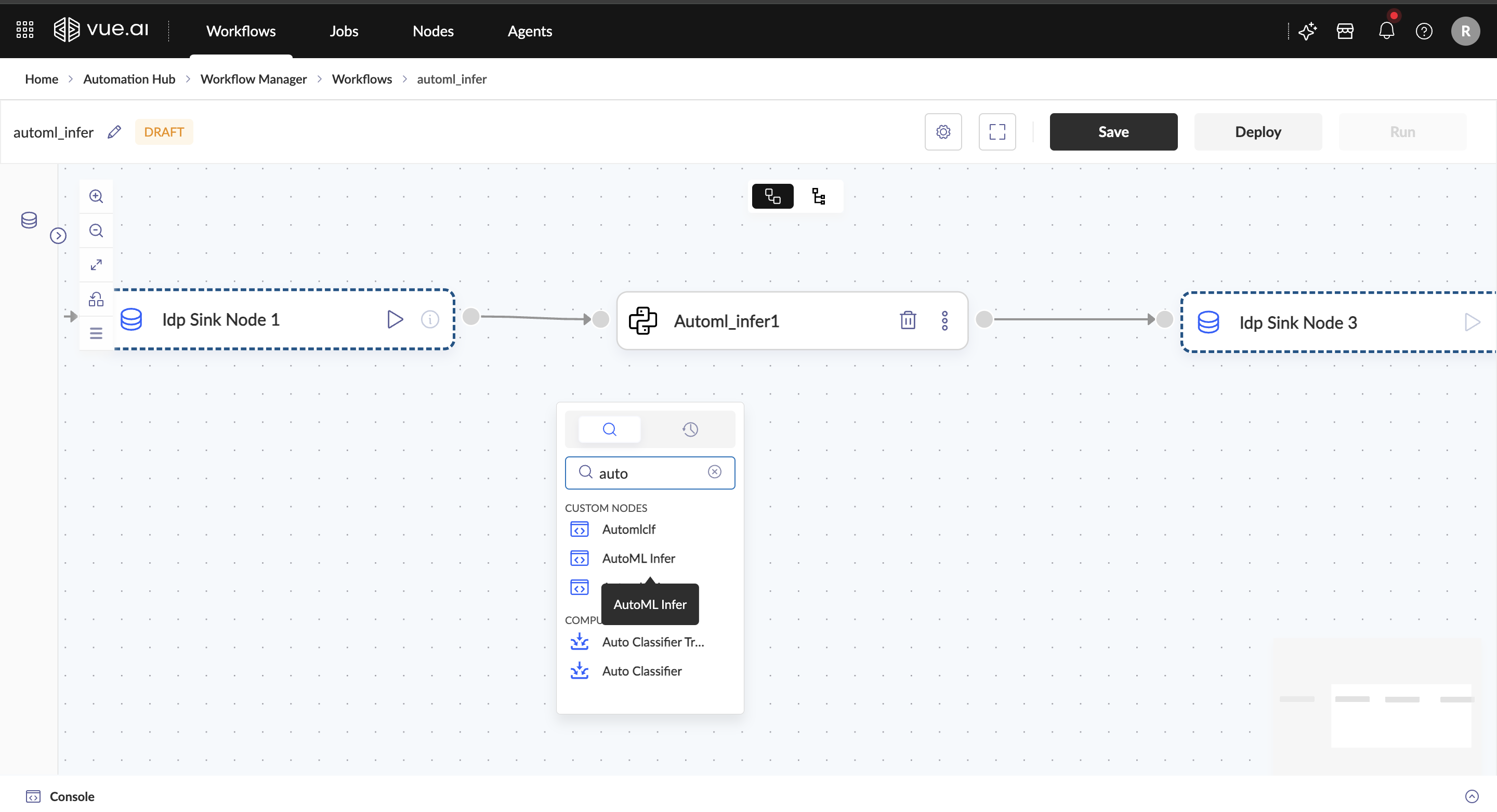 Adding AutoML Inference