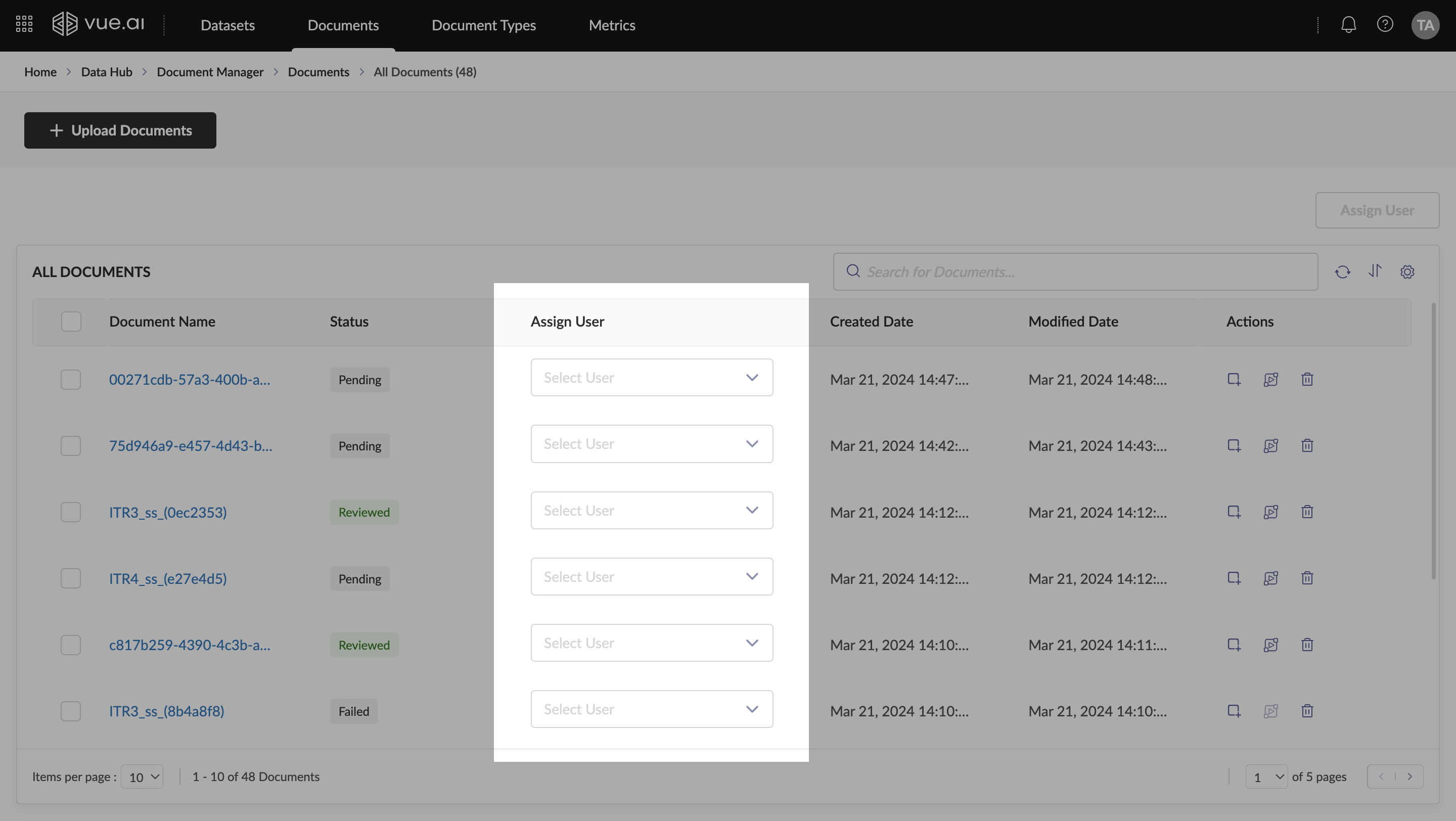 Manage Users