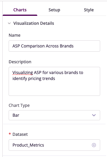 Chart Configuration