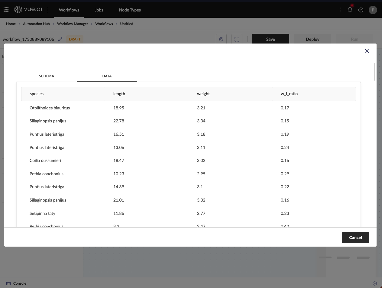 View Sample Output