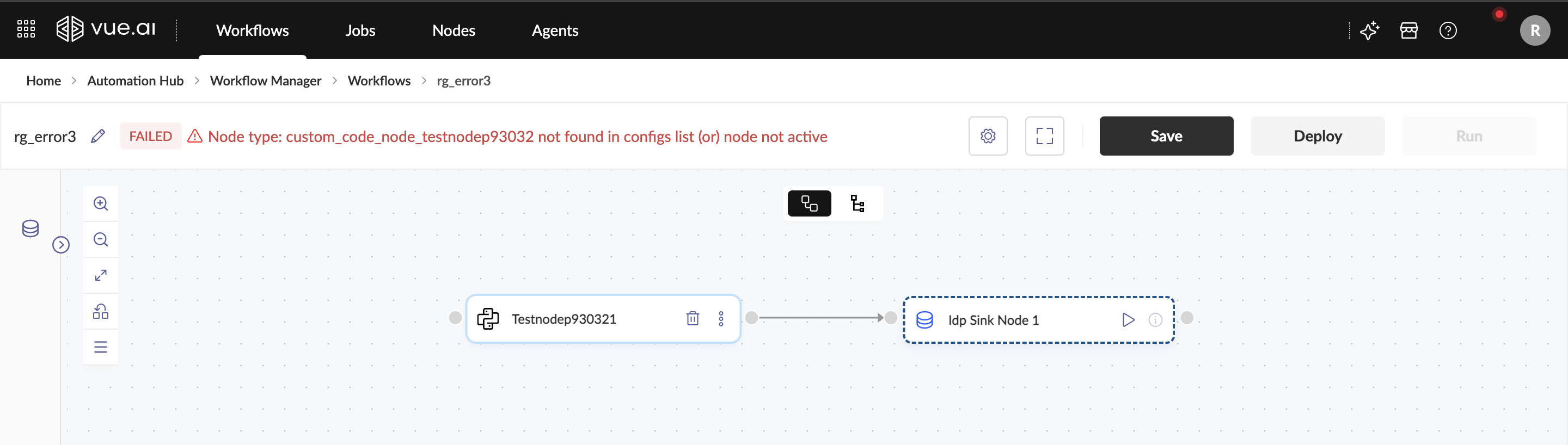 Case1 Deployment Failure