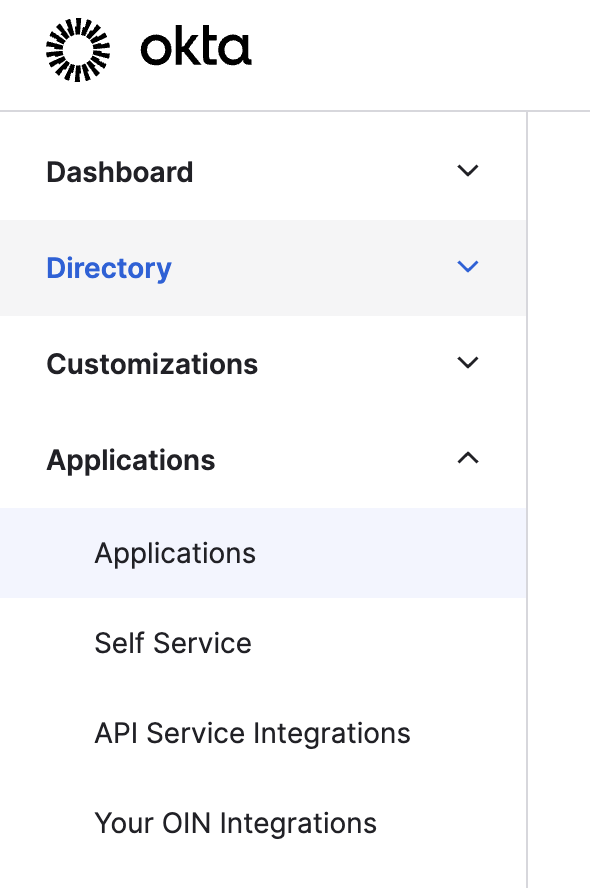 Navigate to Applications