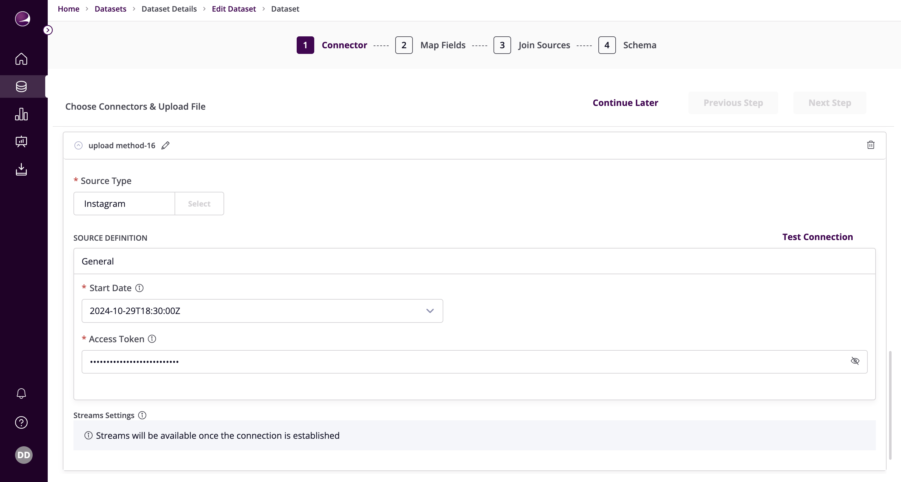 Instagram Configuration