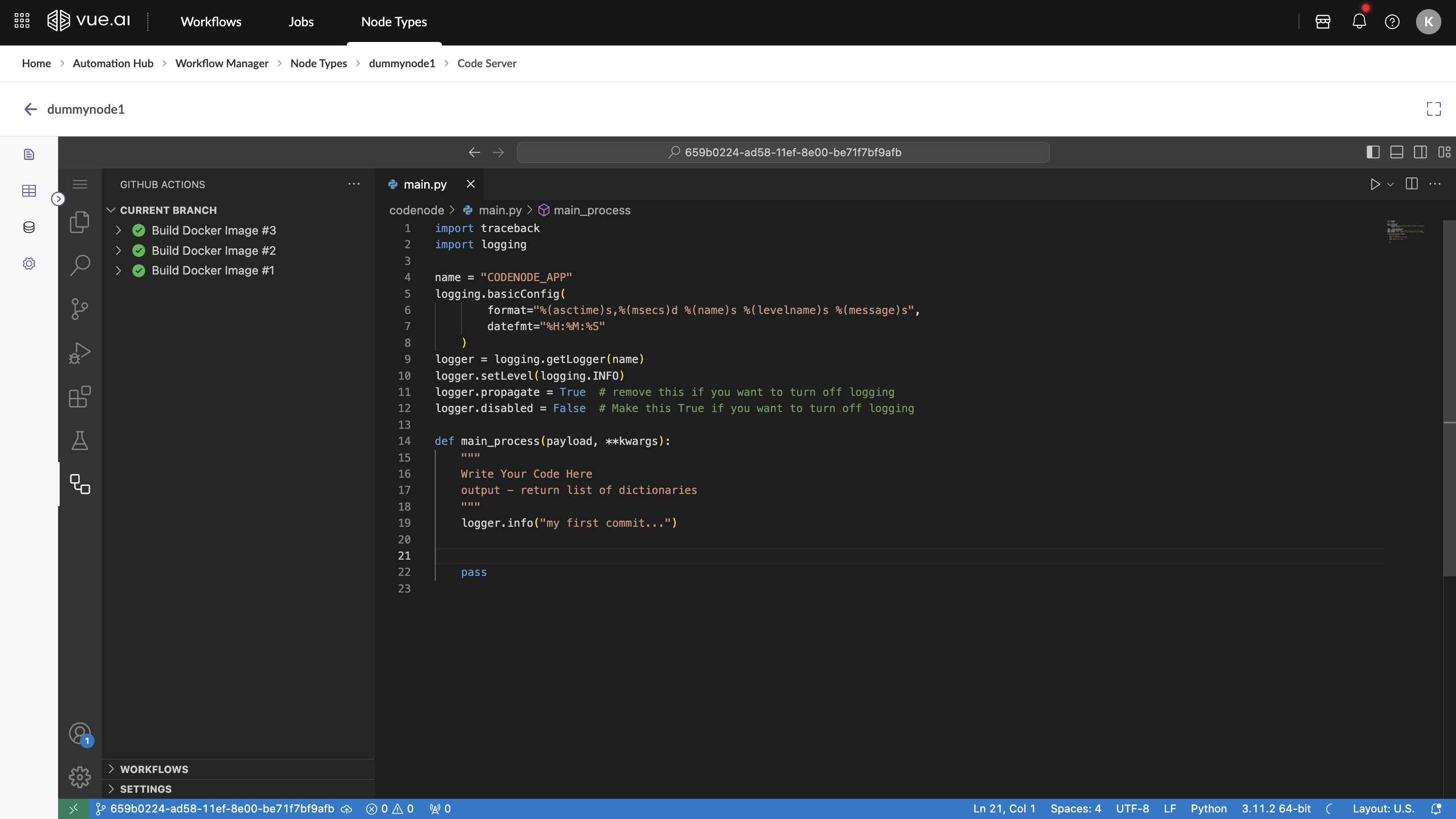 Monitor Multiple Docker Builds