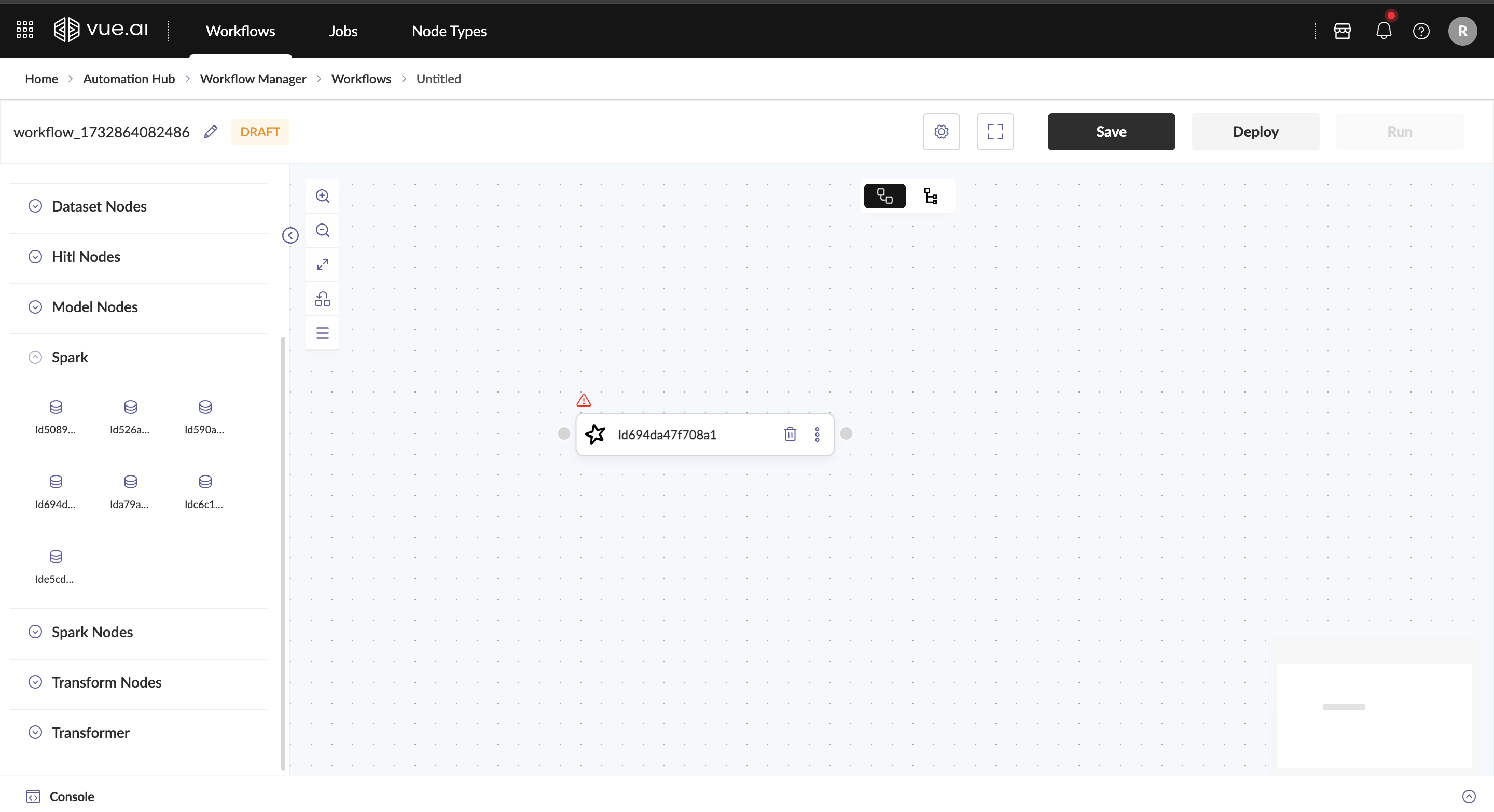 Adding Spark Node to Workflow